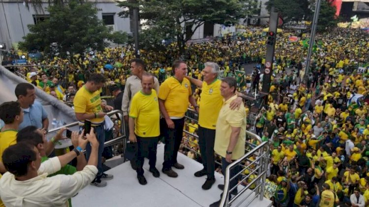 No último dia 25 de fevereiro, uma manifestação em apoio ao ex-presidente Jair Bolsonaro ocorreu na Avenida Paulista, em São Paulo.